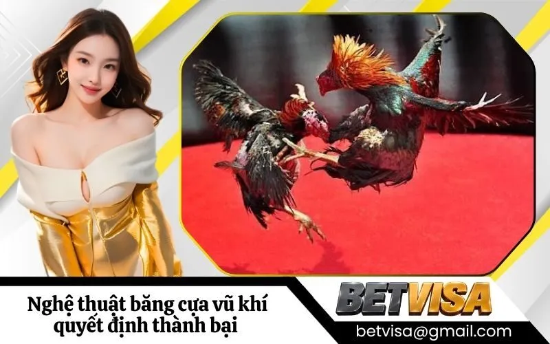 Nghệ thuật băng cựa vũ khí quyết định thành bại trên sới bạc